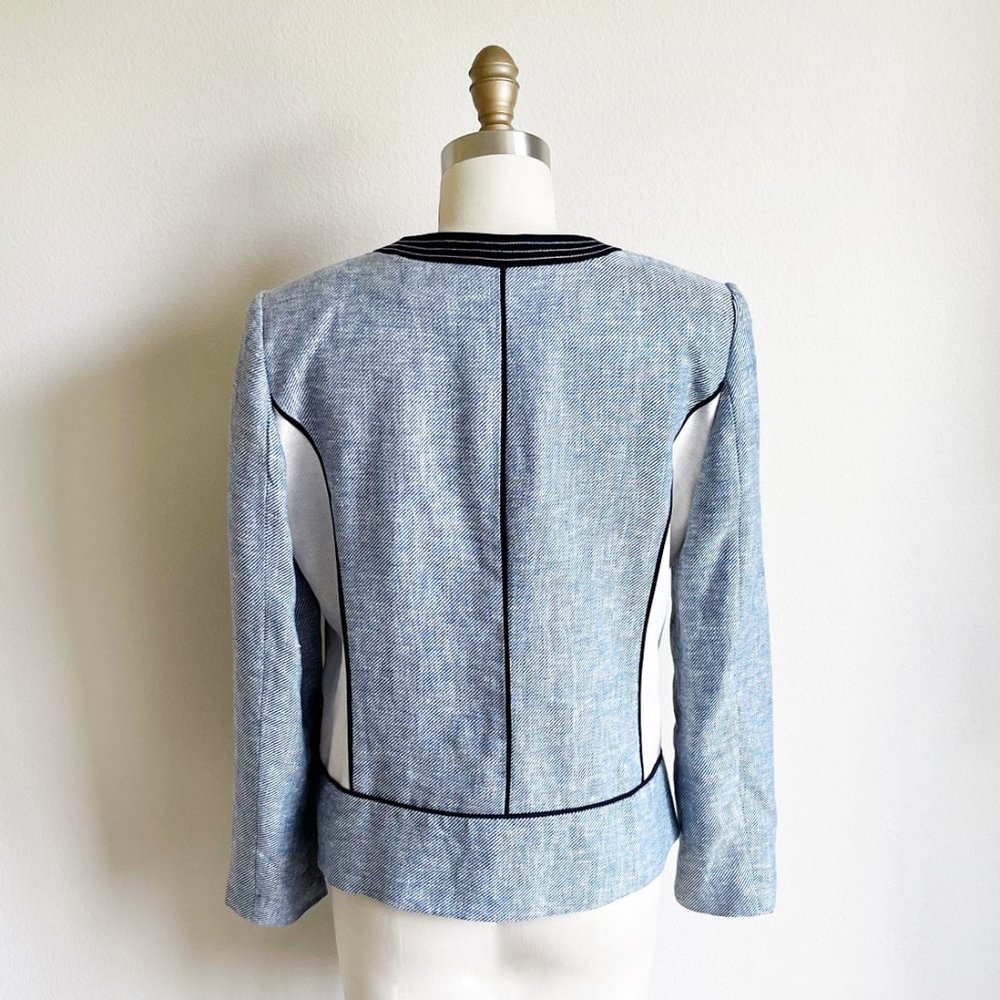 Ellen Tracy Linen Jacket - Picture 4 of 4